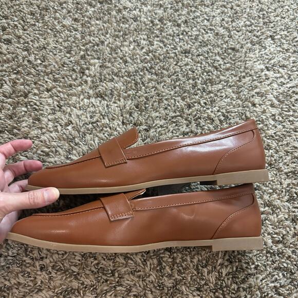 NWT Old Navy City Loafers - Cognac Brown - Women's size 10 - Picture 8 of 12